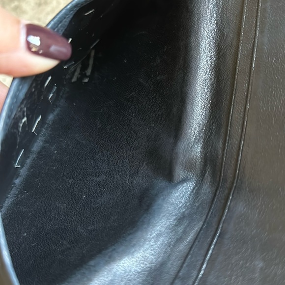 CHANEL Long Bi-Fold Wallet Black GUC - Picture 6 of 14